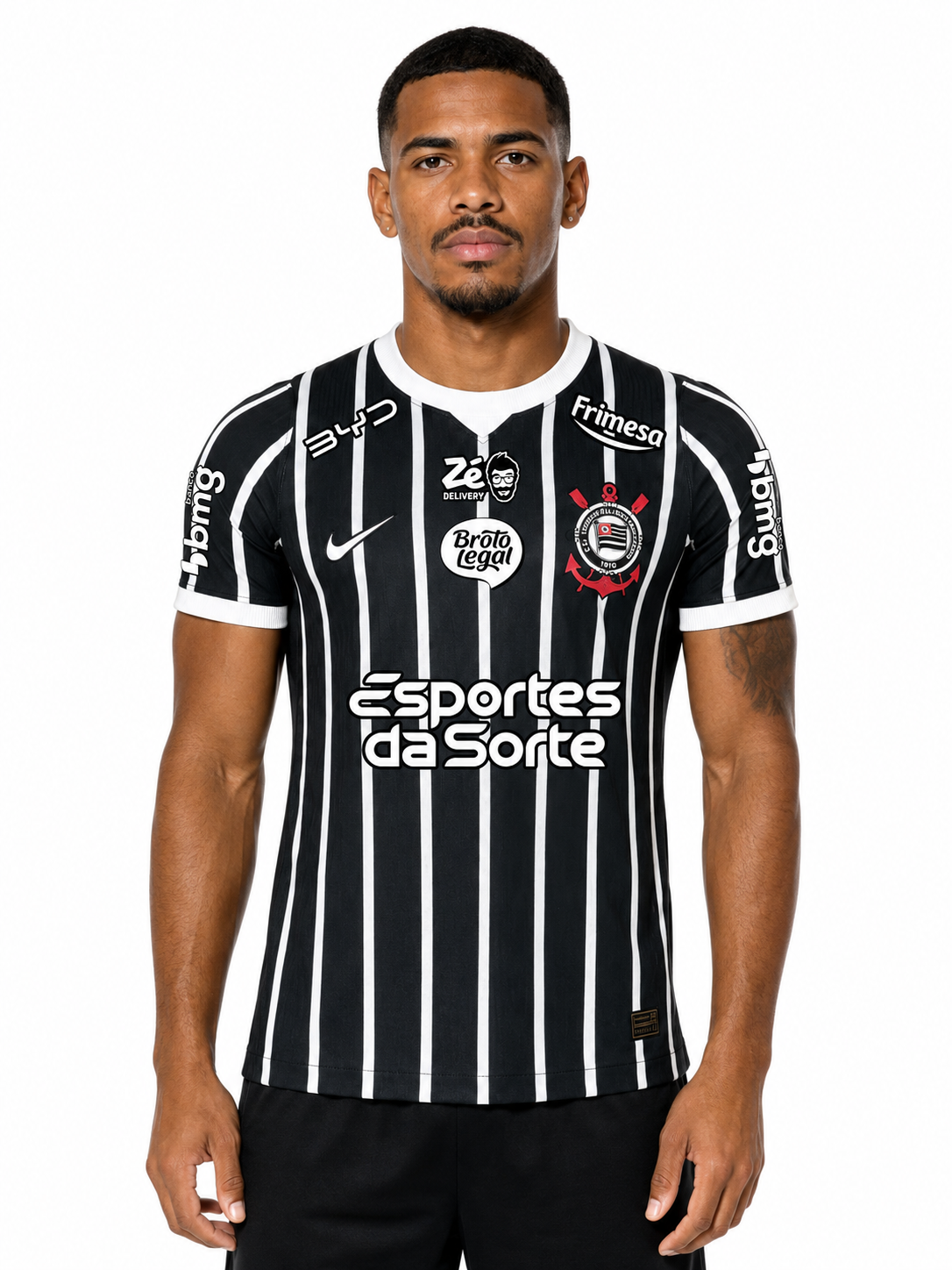 CAMISA CORINTHIANS RESERVA 26/27 FULL PATROCÍNIOS - JOGADOR