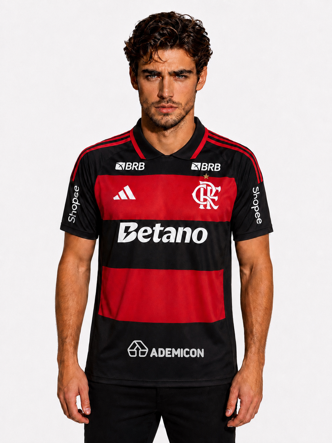 CAMISA FLAMENGO TITULAR 26/27 FULL PATROCINÍOS - JOGADOR