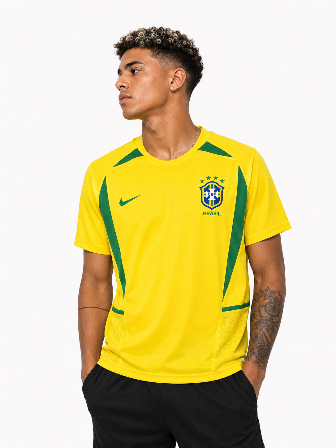 CAMISA BRASIL 2002 RETRO