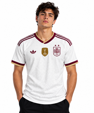 CAMISA ESPANHA RESERVA COM PATCH 26/27 - TORCEDOR